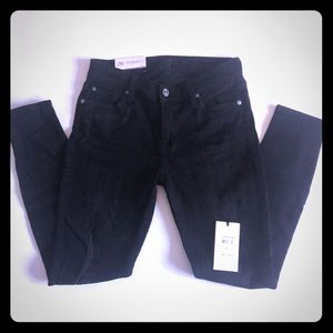 Seven for all Mankind black skinny jeans 26